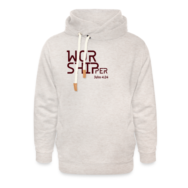 Worshipper Unisex Schalkragen Hoodie